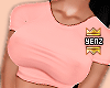 Y. Basic Top - Rose