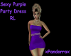 Purple Party Dress RL