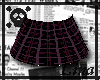 Black/Pink Plaid Skirt