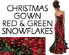 ST XMAS GOWN 1 RED&GRN