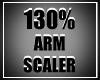 130% Arm Scaler