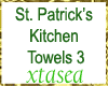 St Patty Gnome Towels