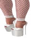 White Nell heels