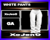 WHITE PANTS