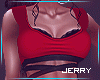 ! Strapped Skirt Red