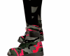Army Boots Couple Pink