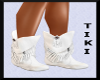 Urban White Boots