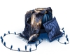 blue leather DD