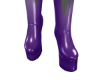 211 Boots leather purple