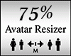 Avatar Scaler 75%