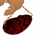 S H red/gold purse