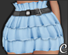 !© Ruffled Skirt Blue