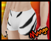 -DM- White Tiger Shorts