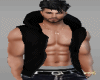 Black Open Hoody