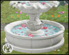 Fountain With Flowers