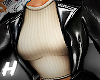 RL Leather Fur Coat H.O