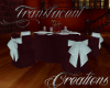 (T)Burgandy Wed Table