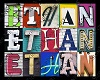 Ethan Name Wall Picture