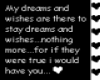 Dreams & Wishes