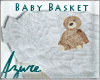 *A* Baby Basket -White