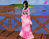 Pink Blossom Kimono