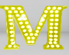 Yellow Letter M