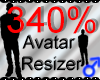 *M* Avatar Scaler 340%