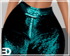 Teal Disco Flare Pants
