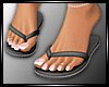 BLACK iCY FLiP FLOPS
