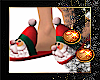 *Santa Slippers Kid & F