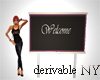 NY| Derivable Club Sign