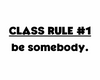 CLASS RULES 1