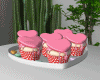 Cute Heart Cupcake