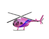 Pink Helicopter Animated