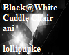 Black@White Cuddle Chair