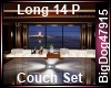 [BD] Long 14P Couch Set