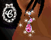 CY*Diamond Pink-Earrings