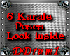 [DD]6 Karate Poses