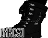 [MRCS]Black&Red Boots M