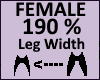 Leg Thigh Scaler 190%