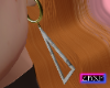 Marble Earring Gold