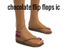 choco icecream flip flop