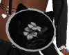 //Bag flowers black//