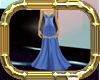 blue CAZ evening gown