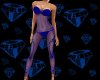 SL Sexy Blue Bodysuit