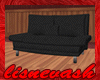 (L) Black Cuddle Couch
