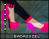`B Fashionism Pink Heels