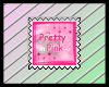 Pretty in pink stamp