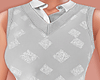 {L} Gray vest shirt