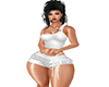 Rsha-Stud Shorts white